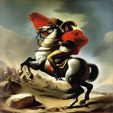 Napoleon Bonaparte's overreach in trying to conquer Russia ultimately led to his downfall.
