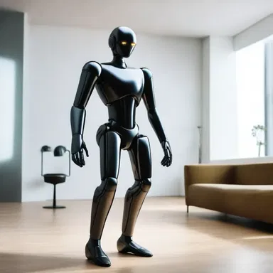 The android moved gracefully across the room, its movements so fluid and realistic that it was hard to believe it wasn't human.