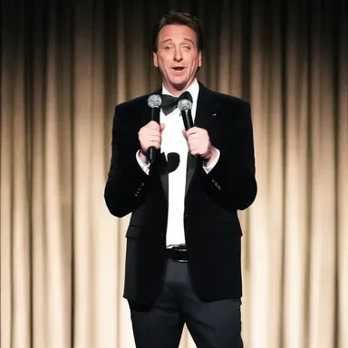 The comedian delivered his punchline dully, causing the audience to remain silent.