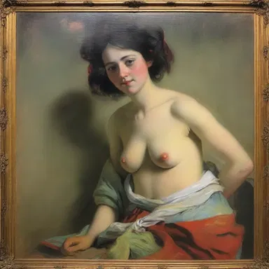 The painting lacked vibrancy and was executed dully, failing to capture the viewer's attention.