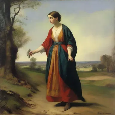 The painting lacked vibrancy and was executed dully, failing to capture the viewer's attention.