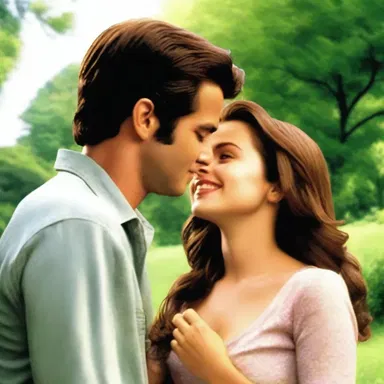 The romantic movie portrayed the love story dully, with no chemistry between the main characters.