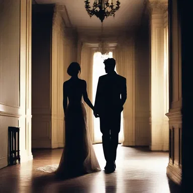She walked into the dimly lit room and her eyes met his dully, lacking the usual spark of love.