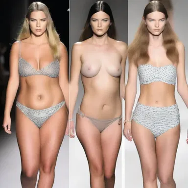 The model's drastic weight loss caused her to emaciate and her fashion show was canceled.