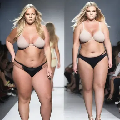 The model's drastic weight loss caused her to emaciate and her fashion show was canceled.