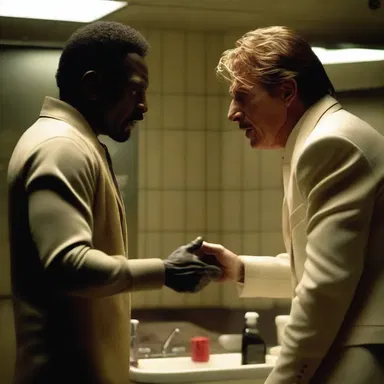 In the thriller film, the antagonist plans to nobble his rival by secretly administering a paralyzing substance during a pivotal moment.
