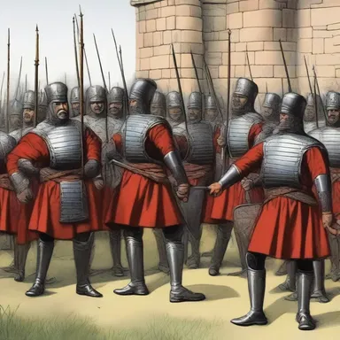 The conspirators devised a plan to nobble the king's guards and seize the throne.