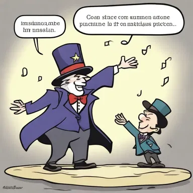 Why did the scammer try to nobble the magician? Because he wanted to take his trickster powers!