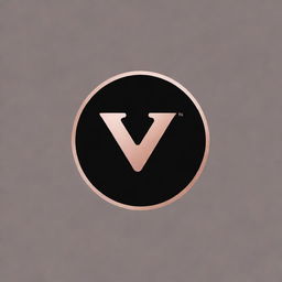 Create a logo with black and rose gold color scheme. The logo should feature a large, prominent sign that reads 'VPN'. Inside the 'VPN' letters, include the subtler text 'tools shop'.