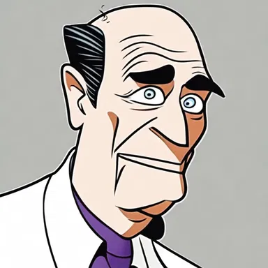 In the cartoon, the unfeeling character always played the villain who never showed empathy towards anyone.