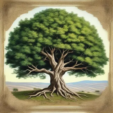 In Greek mythology, the sacred evergreen tree, known as the tree of immortality, was believed to grant eternal life.