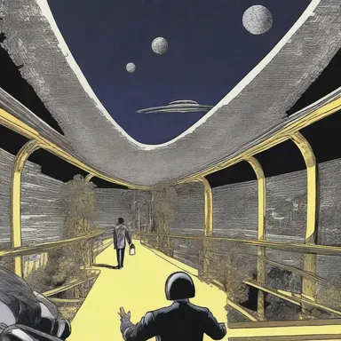 In the novel, the characters attempted to travel faster than light, but it was an unfeasible task due to the limitations of physics.
