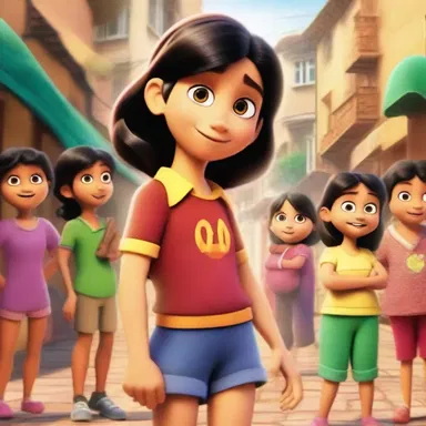 The poster girl of the animated film became an instant hit among children.
