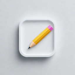 A merged icon combining a sleek play button and a pencil or script symbol representing creativity and action.