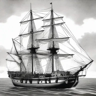 During the early explorations, a chandler was responsible for providing provisions and supplies to the ships on their long voyages.