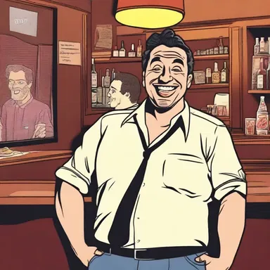 The scenario of the joke revolves around a man who walks into a bar and orders a drink.
