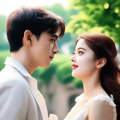 The scenario of the romantic movie involves two individuals who meet by chance and fall in love, but face numerous obstacles before finally being together.
