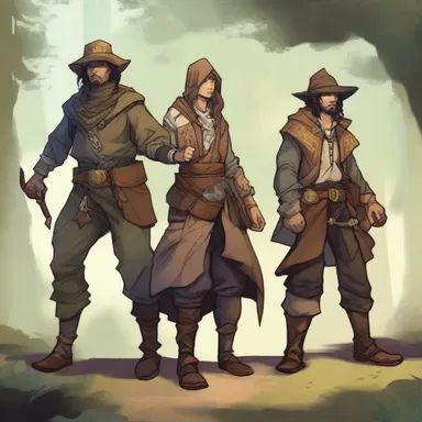 In the fantasy scenario, a group of adventurers embarks on a quest to reclaim a stolen magical artifact.