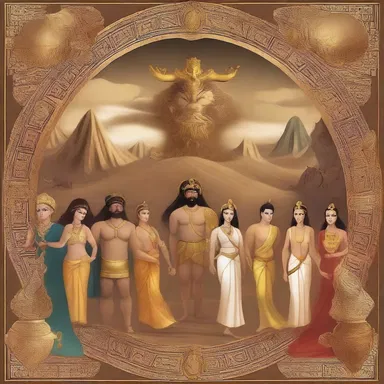 The mythology scenario explores the ancient tales of gods and heroes from different cultures around the world.