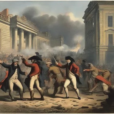 The scenario of the novel was set during the French Revolution, capturing the turmoil and strife of that time.