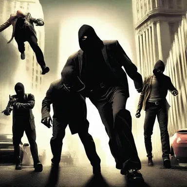 The scenario for the movie was an action-packed heist, with the main characters planning and executing a daring robbery.