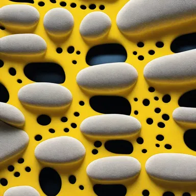 The unique patterns and textures of cellular slime molds inspire the design of a modern building.