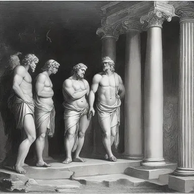 According to Greek mythology, the gods were known to go bivouacking in the mortal world disguised as ordinary humans.