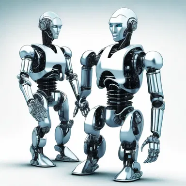 In the science fiction novel, the congruity between humans and robots is explored and questioned.