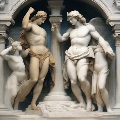 In Greek mythology, the congruity between gods and mortals is often disrupted and leads to conflict.