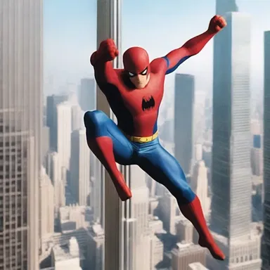 In the action movie, the hero had to shinny up a skyscraper to save the day.