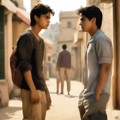 In the movie, the protagonist faces numerous challenges, including a naysayer who tries to discourage him from pursuing his dreams.