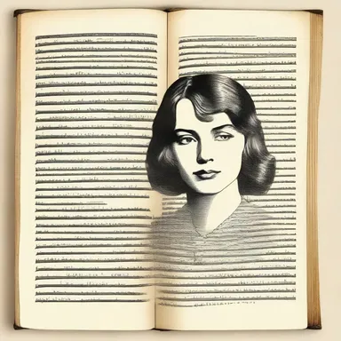 The novel featured a character who was often criticized by naysayers for her unconventional ideas and unique writing style.