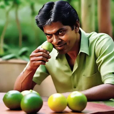 In the movie, the main character squeezes a rangpur lime into their drink to give it an extra citrusy kick.
