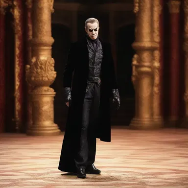The actor portrayed the villain convincingly, leaving the audience in awe.