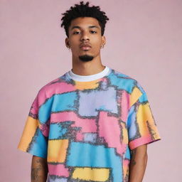 Streetwear clothing brand featuring aesthetic, funky designs, including unique patterns and vibrant colors