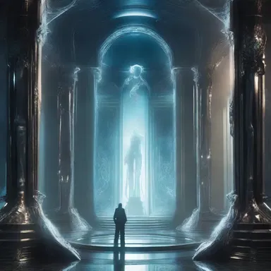 In the futuristic novel, the alien race entombs the remains of their deceased leaders in a crystal chamber, preserving their memory for eternity.