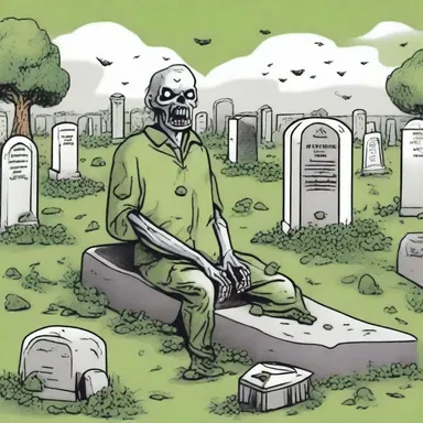 Why did the zombie go to the cemetery? To entomb himself and rest in peas!