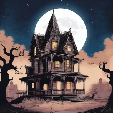 As the fizgig zoomed through the night sky, its fizzes cast an eerie glow, giving the haunted house a sinister atmosphere.