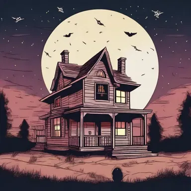 As the fizgig zoomed through the night sky, its fizzes cast an eerie glow, giving the haunted house a sinister atmosphere.
