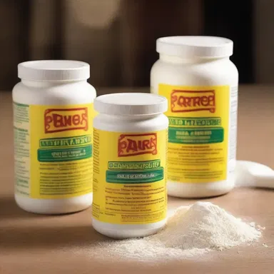 The movie prop team used potassium bitartrate to create a realistic-looking baking powder for a scene in the film.