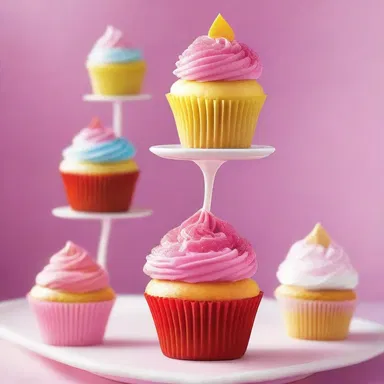 In the magical kingdom, the royal baker used a special kind of potassium bitartrate to make cupcakes that floated in the air.