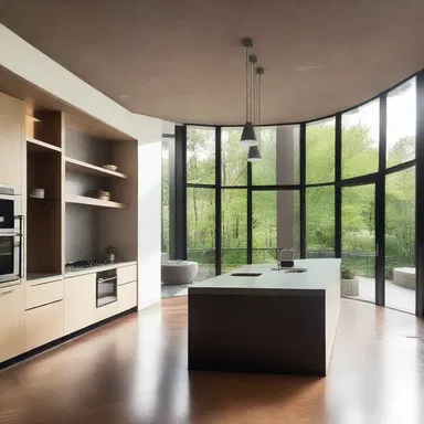 The execution of the sleek and modern design transformed the space into a contemporary masterpiece.