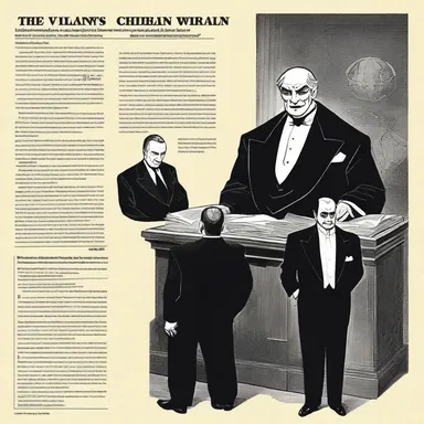 The villain's elaborate plan for world domination required precise execution to succeed.