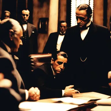 In the movie 'The Godfather', the execution of the contract between Michael Corleone and his father's enemies ensured that the mob business remained legally binding and enforceable.