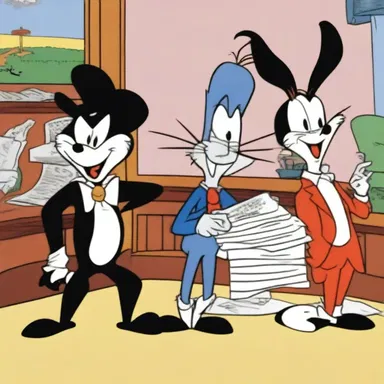 In the animated series 'Looney Tunes', the execution of contracts between the characters often led to comical misunderstandings and unpredictable consequences.