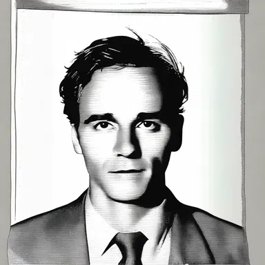 In the detective novel, the protagonist solves the murder mystery after discovering a hidden clue in a photograph of a headshot.