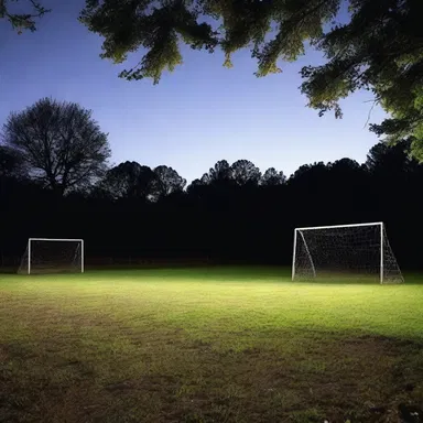 The haunted soccer field was known for its eerie atmosphere, and players would often hear ghostly whispers whenever a headshot was attempted.