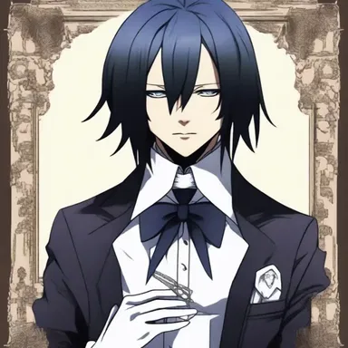 In the anime series 'Black Butler', the character named Sebastian is portrayed as a factotum, serving the Phantomhive household by fulfilling various roles such as butler, cook, and bodyguard.