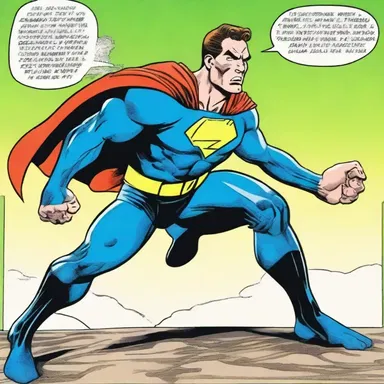 In the comic book, the superhero's pilomotor reflex was depicted as an exaggerated goosebump-covered body whenever he faced a formidable enemy.