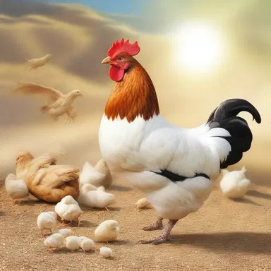 In ancient Greece, chickens were regularly sacrificed to the gods during religious ceremonies.